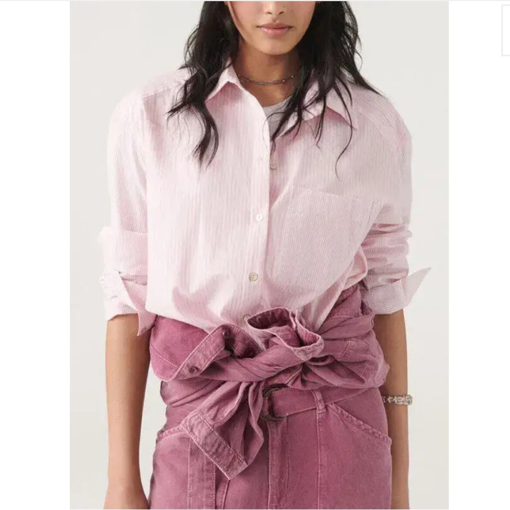 BA&SH Deborah Button-down Top Large